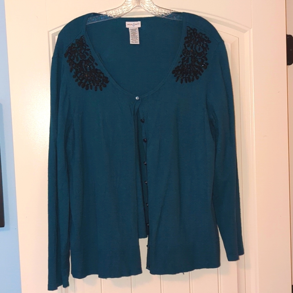 Jaclyn Smith Long-sleeved Cardigan
